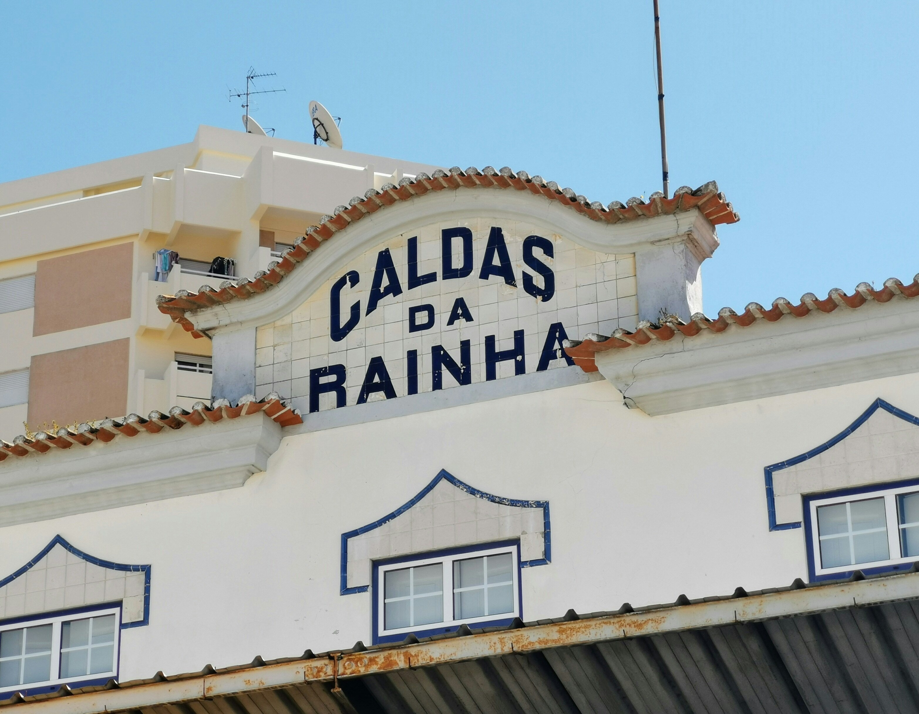city train station sign